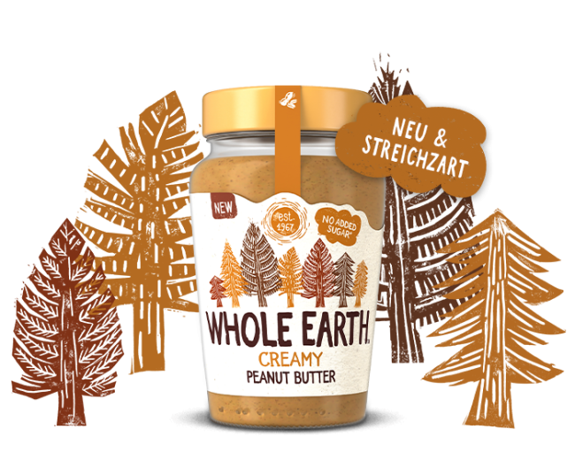 streichzarte Erdnussbutter creamy